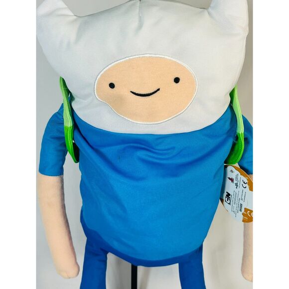 NWT Adventure Time Finn Plush 24” Cartoon Network Toy Factory Plush Dave Busters - Picture 3 of 10
